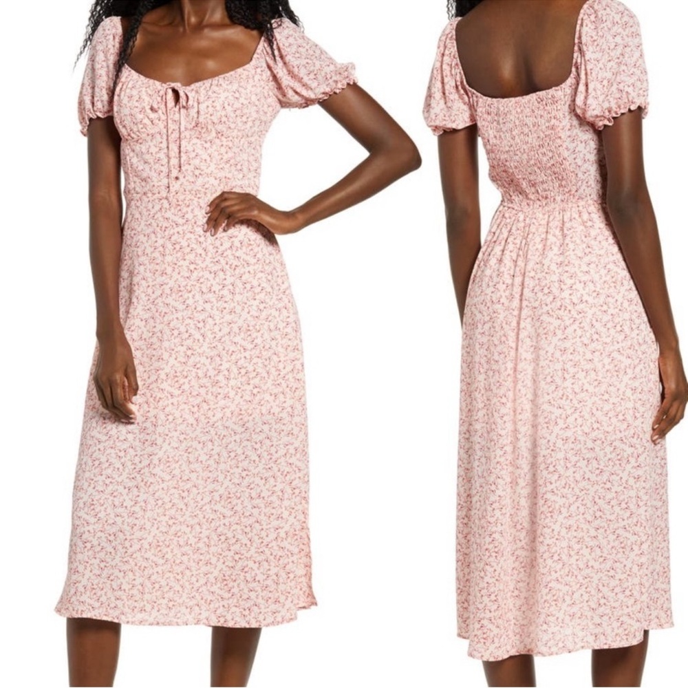 Floral Pink Dress